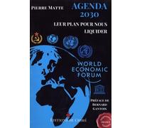 Agenda 2030 : leur plan pour nous liquider
