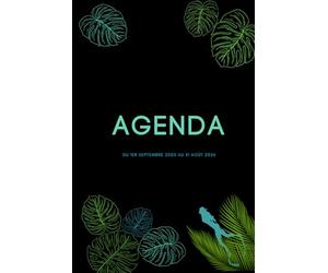 Agenda 6 mois glissants: Planificateur au jour , à la semaine , au mois sur 2 trimestres avec calendrier planification des publications sur les réseaux sociaux