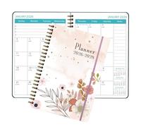 Agenda à 2026-2028 - Calendrier triennal, emploi du temps mensuel à unité pour la gestion des tâches, journaux de bord à fil, agendas de travail pour une utilisation scolaire, bureau et