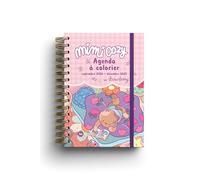 Agenda à colorier Mimi Cozy by Draw Berry - 16 mois, septembre 2026 - décembre 2027