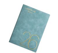 Agenda A5 2026 en cuir - Planning - Carnet de notes pour étudiants et journaux quotidiens