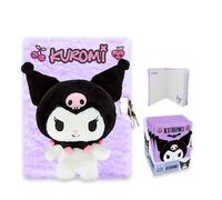 Agenda A5 - KIDS LICENSING - Hello Kitty Kuromi - Format portable - Papier haute qualité - Motifs Kuromi