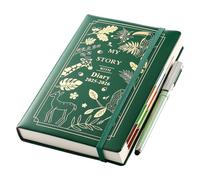 Agenda académique 2025 2026, A5, une page par jour, agenda quotidien de productivité de 13 mois d'août 2025 à août 2026, agenda 2025-26 avec stylo, onglet mensuel, autocollants, poche