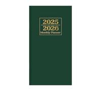Agenda académique 2025-2026 - Agenda de bureau professionnel compact - Finition élégante - Système d'organisation pour les dirigeants scolaires