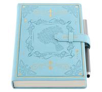 Agenda académique 2025-2026 - Agenda journalier et mensuel sur 13 mois d'août au 26 août - Format A5 - Couverture élégante, stylo et poche intérieure - Bleu - Format A5