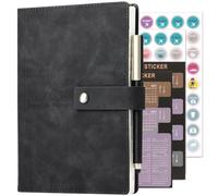 Agenda académique 2027, planificateur quotidien, A5 une journée par page, agenda quotidien de janvier 2027 à décembre 2027, carnets d'organisation à couverture rigide avec porte-stylo, marque-page