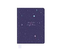 Agenda académique 22-23 - Stella - Jour Page - Format A5 - 15 x 20 cm - Reliure flexible - Langue : Espagnol - Anglais - Comprend des autocollants et deux rubans d'enregistrement - Takenote Agendas
