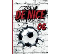 AGENDA ANNUEL Supporter DE NICE - FOOT - Semainier Simple & Pratique | Idée Cadeau Originale de Fin d'Année Broché