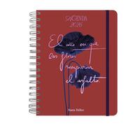 Agenda anual diaria 2026 Sara Búho