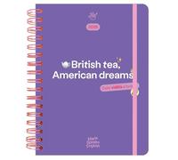 Agenda anual semanal 2026 María Speaks English