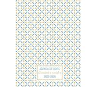 Agenda assistante sociale scolaire: Carnet de bord pour les assistantes sociales de l’Education Nationale, mensuel et semainier, relié