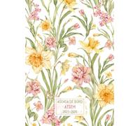 Agenda ATSEM: Carnet de bord A4 pour les Agents Territoriaux Spécialisés des Écoles Maternelles, semainier et mensuel