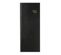 BREPOLS Jupiter Banquier - Agenda de la Banque Janv/Déc 2022 en 2 volumes - 15x33cm noir - Journalier - 39 lignes