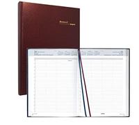 Agenda BREPOLS Bremax 2-1 jour sur 2 pages - 21x29cm - BORDEAUX - 2026