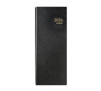 Agenda Brépols Euros/Centimes Long journalier - Année 2026 - 13 x 33 cm