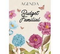 Agenda Budget Familial: Cahier de Compte Non Daté sur 12 mois, Suivi précis des revenus et dépenses, ultra simple. Grand Format: 8,5x11, 90 pages. Couverture souple- Intérieur en noir et blanc.
