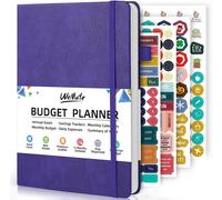 Agenda Budgétaire 2024 - Carnet De Budget Mensuel Avec Suivi Des Dépenses, Factures Non Datées Et Planificateur Financier, Carnet De Comptes Pour Contrôler Vos Finances, Format A5 (Violet)