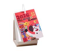 Agenda Calendrier à Colorier 2026 - Papier de planification annuel esthétique - Calendrier à Faire Soi-Même d'Animaux Drôles - Pour Bureau, Domicile, École, Chambre, Salon et Boutique