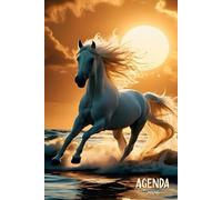 Agenda cheval 2026: 2 Pages par Semaine | 12 Mois De Janvier À Décembre | Format A5 | Français