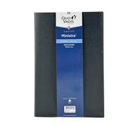 Agenda civil semainier Quo Vadis Ministre Impala Décembre 2025 à Décembre 2026 16 x 24 cm Noir