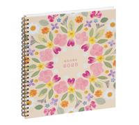 Agenda civil de bureau spiralé Exacompta Eurotime 22S Chemin des Marettes 2025 18,5 x 22,5 cm Ivoire