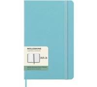 Agenda civil Moleskine 18 mois Semainier Grand Format Dur Bleu Clair Bleu Clair G