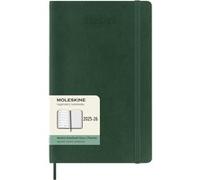 Moleskine – Agenda hebdomadaire 2025-2026 18 mois, couverture souple, 13x21 cm Vert Myrte
