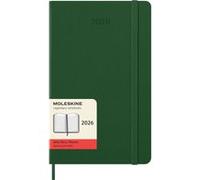 Agenda civil Moleskine 2026 12 mois Journalier Grand Format Dur Vert Myrte Vert Myrte G