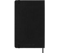 Moleskine Agenda civil semainier grand format horizontal 2025 couverture rigide noir G