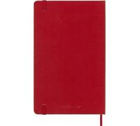 Agenda civil semainier Moleskine Grand Format Couverture Rigide Rouge Rouge