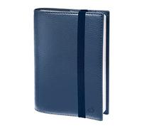 Agenda civil semainier avec répertoire et fermeture élastique QuoVadis Time & Life Pocket 10 x 15 cm Décembre à Décembre 2024-2025 Bleu