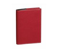 Agenda civil semainier avec répertoire Plannig SD Collection Club Année 2025-2026 septembre à décembre 18 x 24 cm Rouge