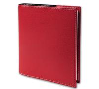 Quo Vadis - Agenda - 2025 - Exécutif - Semainier Planning - Français - Club - Rouge - 13 mois de décembre à décembre - 16x16 cm - Papier Clairefontaine blanc - Fabrication française