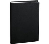 Agenda civil semainier avec répertoire Quo Vadis Président Collection Impala Année 2025-2026 septembre à septembre 21 x 27 cm Noir Noir G