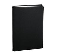 Agenda civil semainier avec répertoire Quo Vadis Président Collection Impala Année 2025-2026 septembre à septembre 21 x 27 cm Noir Noir G