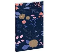 Agenda civil semainier de poche Exacompta Collection EasyTime 17 Mini Labo Janvier à Décembre 2026 9 x 17 cm Bleu Bleu G