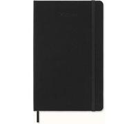 Moleskine - Agenda Hebdomadaire Planner 2023-2024, 18 Mois, Diario Accademico, Couverture Rigide, Format Large 13 x 21 cm, Couleur Noir