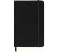 Moleskine - Agenda Hebdomadaire Planner 2023-2024, 18 Mois Horizontal, Couverture Rigide, Format de Poche 9 x 14 cm, Couleur Noir