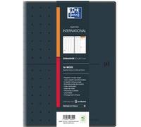 Agenda civil semainier Oxford International Septembre 2025 à Décembre 2026 21 x 29,7 cm Noir Noir G