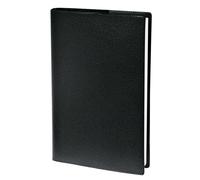 Agenda mensuel agrafé QUO VADIS Plain 10x15 cm - noir