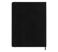 Agenda civil semainier XL couverture souple 2025 noir