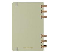 Agenda civil spiralé semainier grand format couverture rigide 2025 kiwi