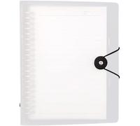 Agenda Classeur A5,Cahier Intercalaire,1pièce Classeur A5,Couverture Dossier Pvc Soft Cahier Intercalaire A5 Papier Doublé Rechargé Carnet De Notes