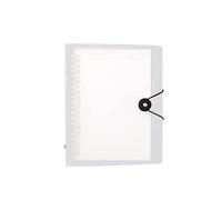 Agenda Classeur A5,Cahier Intercalaire,1Pièce Classeur A5,Couverture Dossier PVC Soft Cahier Intercalaire A5 Papier Doublé Rechargé Carnet de Notes