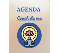 Agenda coach de vie: Pour thérapeutes, coachs de vie, prise de rendez-vous avec la clientèle avec plages horaires de 08h à 20h du lundi au dimanche
