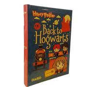 Agenda compatible avec le journal scolaire Harry Potter Back to Hogworts 2025-2026 F.to Standard 20x15 cm + porte-clés personnage et stylo multicolore