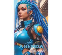 Agenda Cyberpunk Cyborg 2026-2027 : Organisation Quotidienne pour Lycéens et Collégiens: Une Page par Jour avec Citations Motivantes