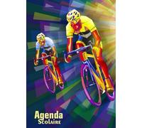 Agenda Cyclisme 2025 2026: Organisateur et Planificateur Journalier | 2 Jours Par Page
