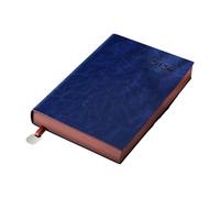 Agenda d'affaires 2026 avec pages en papier recyclé, design ergonomique, parfait pour planifier des réunions, des délais, journal en similicuir