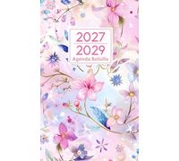 Agenda de bolsillo 2027-2029: Planificador compacto de 3 años con inicio de semana el lunes, contactos, fechas importantes, cumpleaños y notas